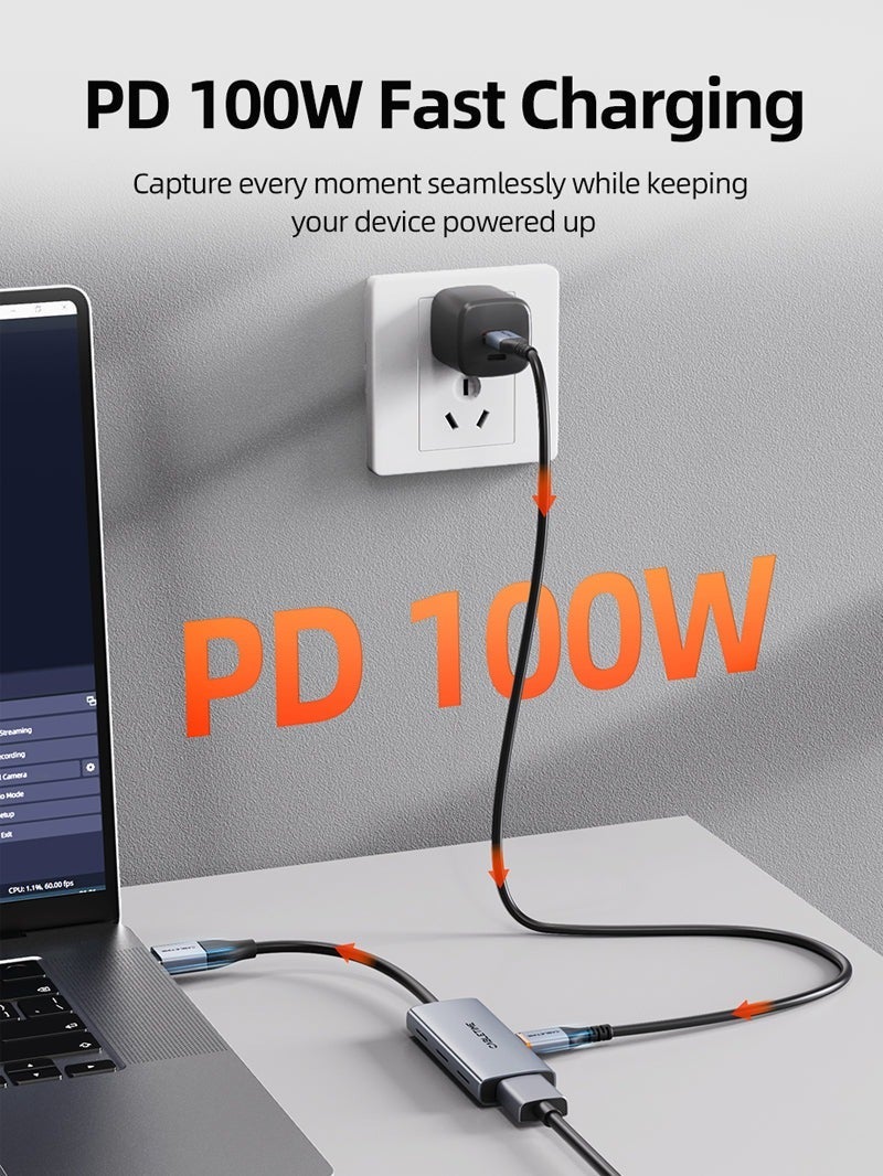 CABLETIME USB 3.0 A+C TO HDMI CAPTURE WITH PD100W - Image 3